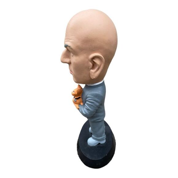 Big Head Dr. Evil W/ Bigglesworth Statue 1999 NLP Inc. 6.5’ Vintage - Picture 2 of 4